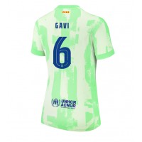 Camisa de time de futebol Barcelona Paez Gavi #6 Replicas 3º Equipamento Feminina 2024-25 Manga Curta